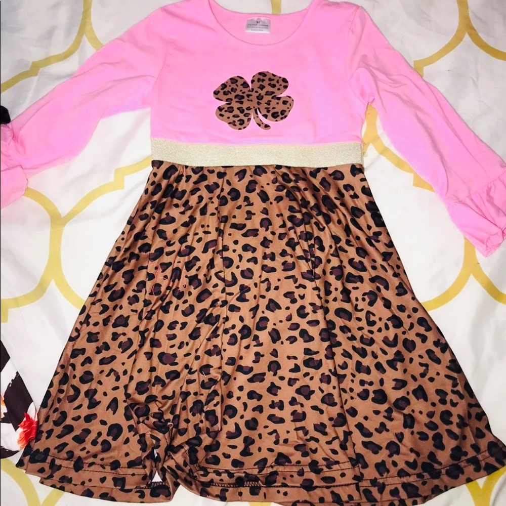 Girls Shamrock dress